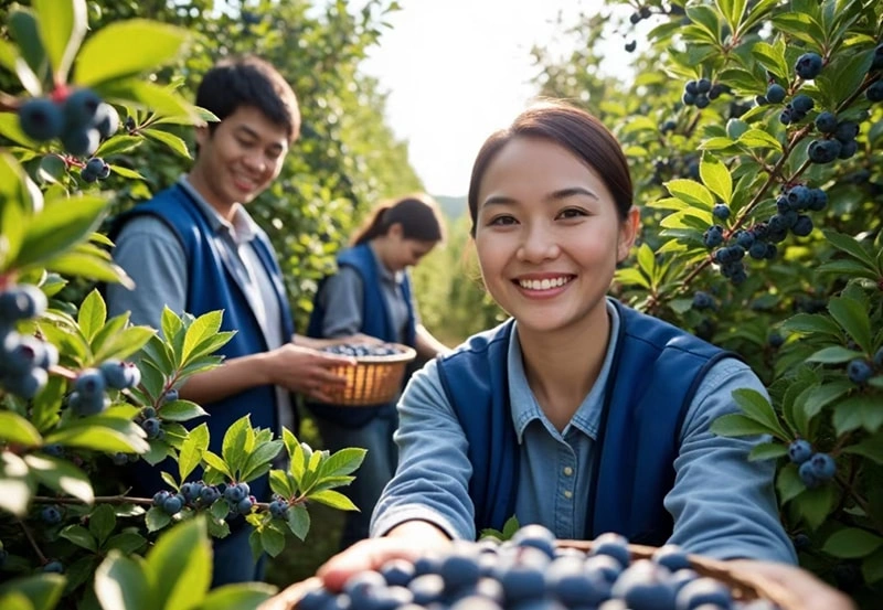 It is reported that China's blueberry production has increased by 35%, though this figure remains subject to verification.