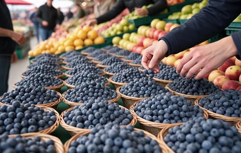 It is reported that China's blueberry production has increased by 35%, though this figure remains subject to verification.
